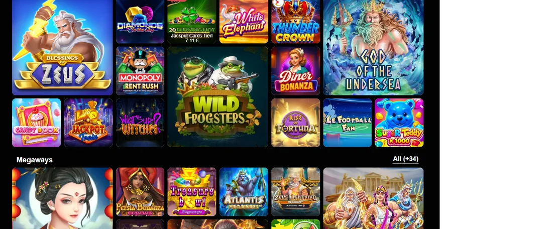 Visita sezione live casino